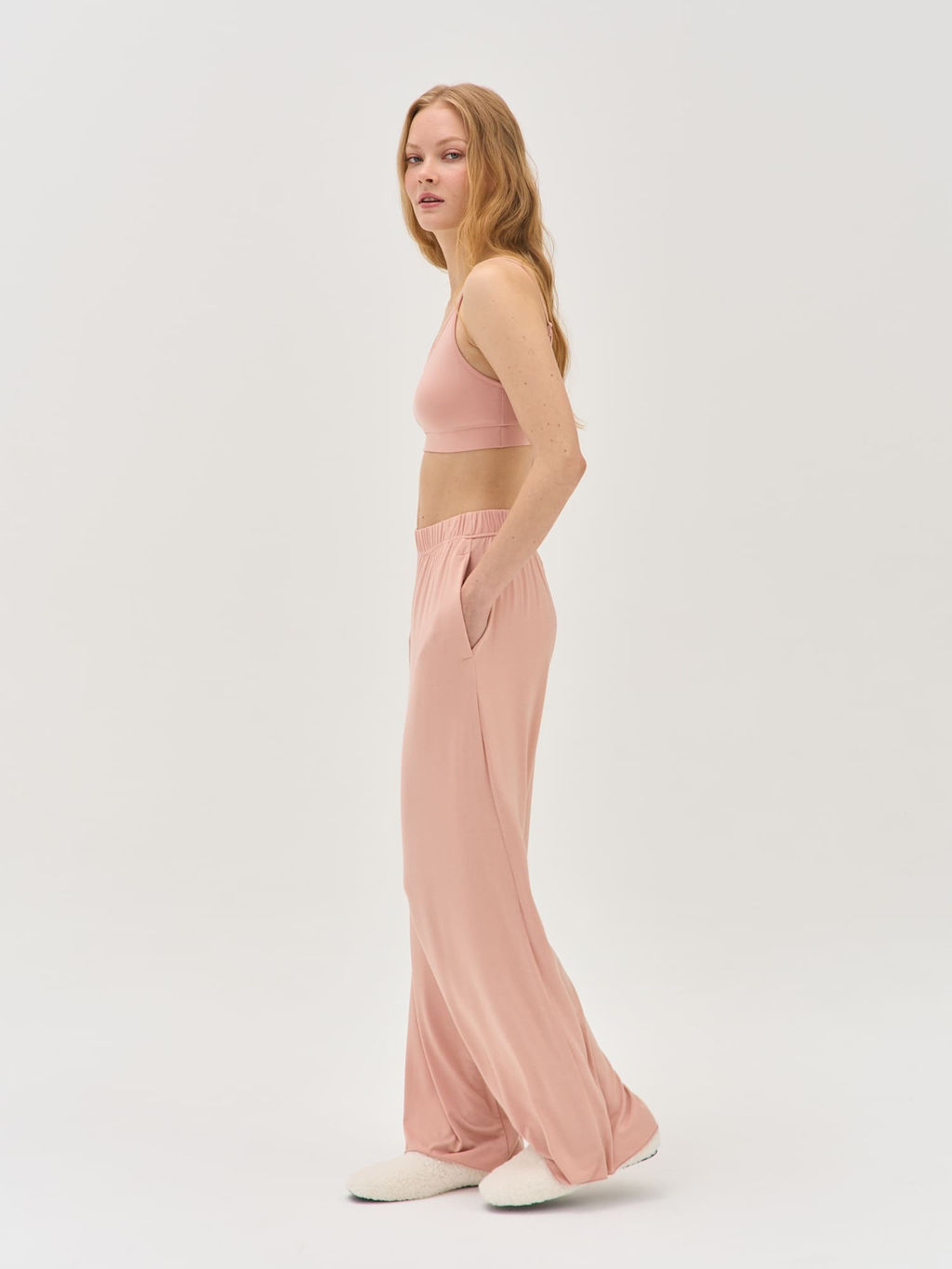 Штаны домашние "Персик" женские