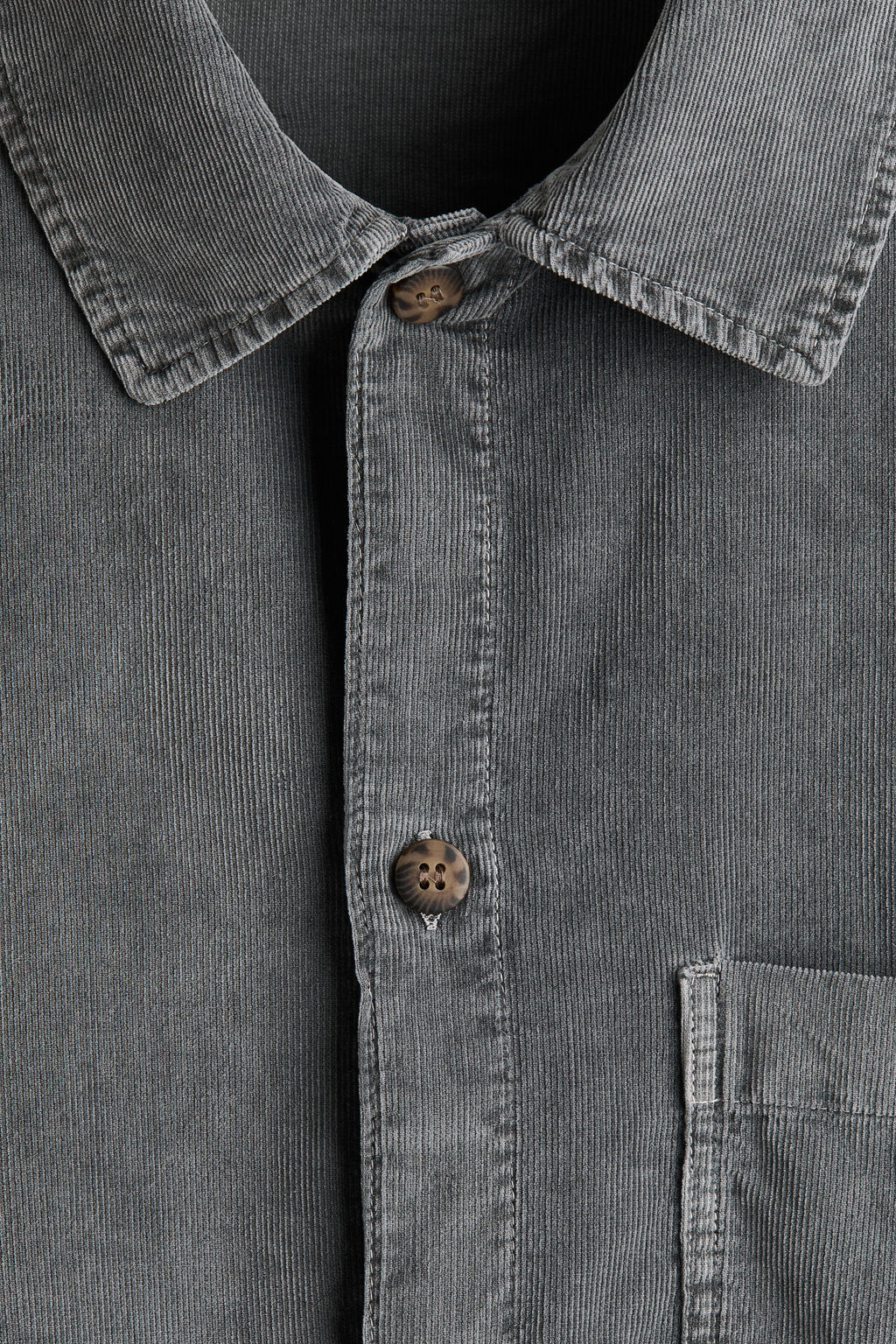 Camisa boxy de pana Relaxed Fit - H&m фото 4