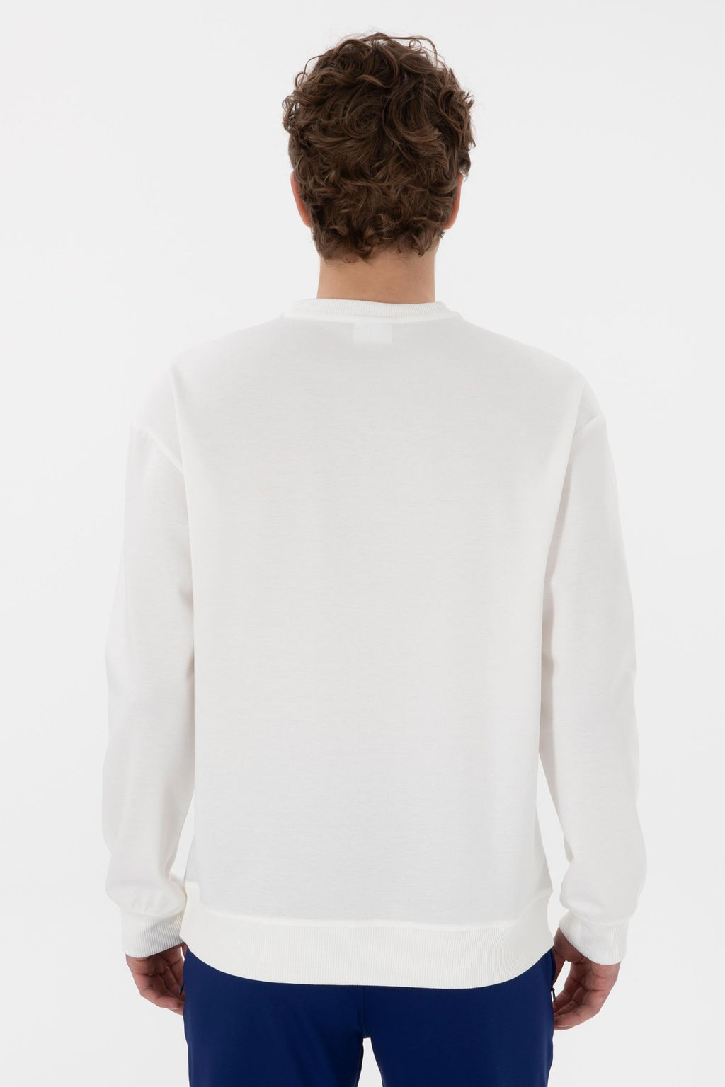 Erkek Beyaz Sweatshirt Sepette S_rpriz _ndirim - U.s. polo assn фото 12