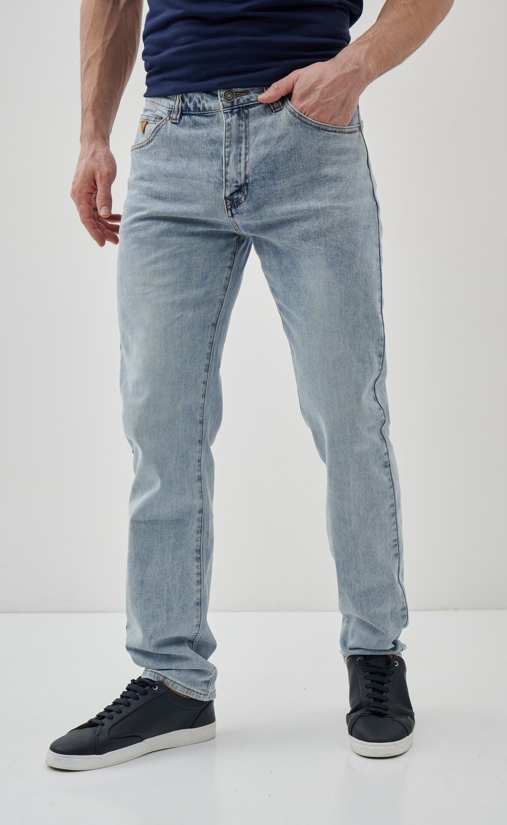 Джинсы F211-0194R l.blue - Fine joyce фото 2