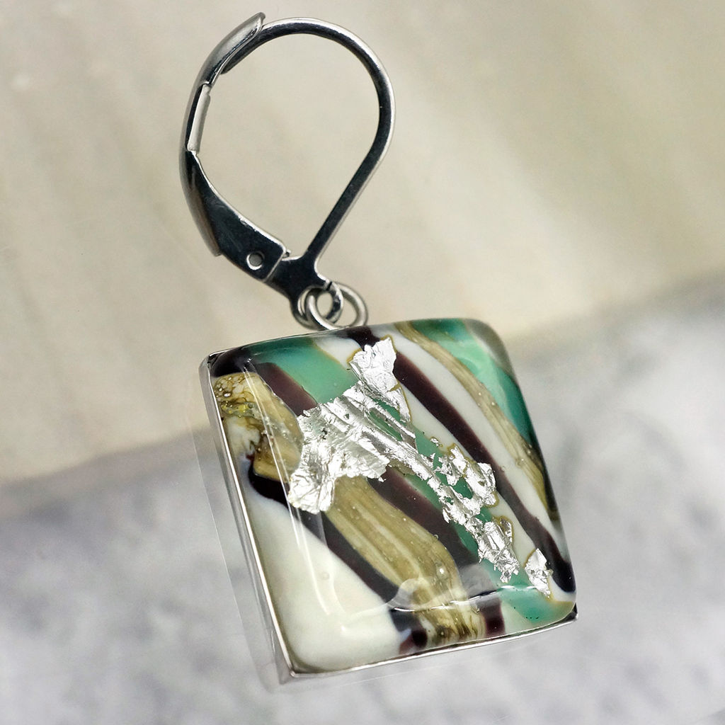 Серьги из муранского стекла ELEGANT ACCENT LS2985 - Vloes фото 6