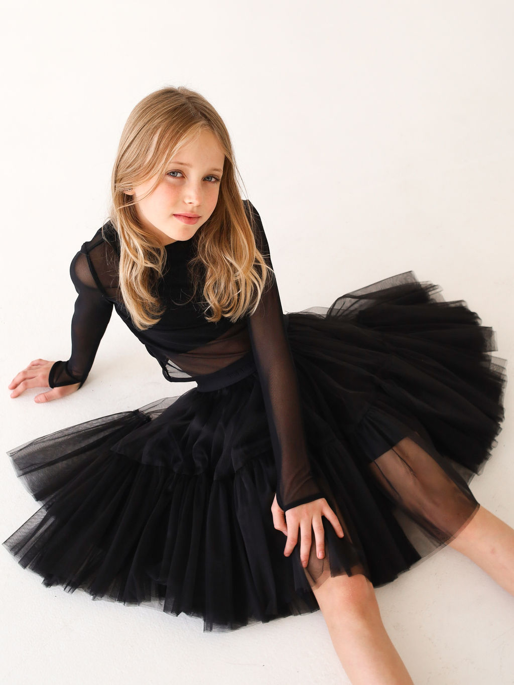 Юбка фатиновая, белая - Inzibe фото 13