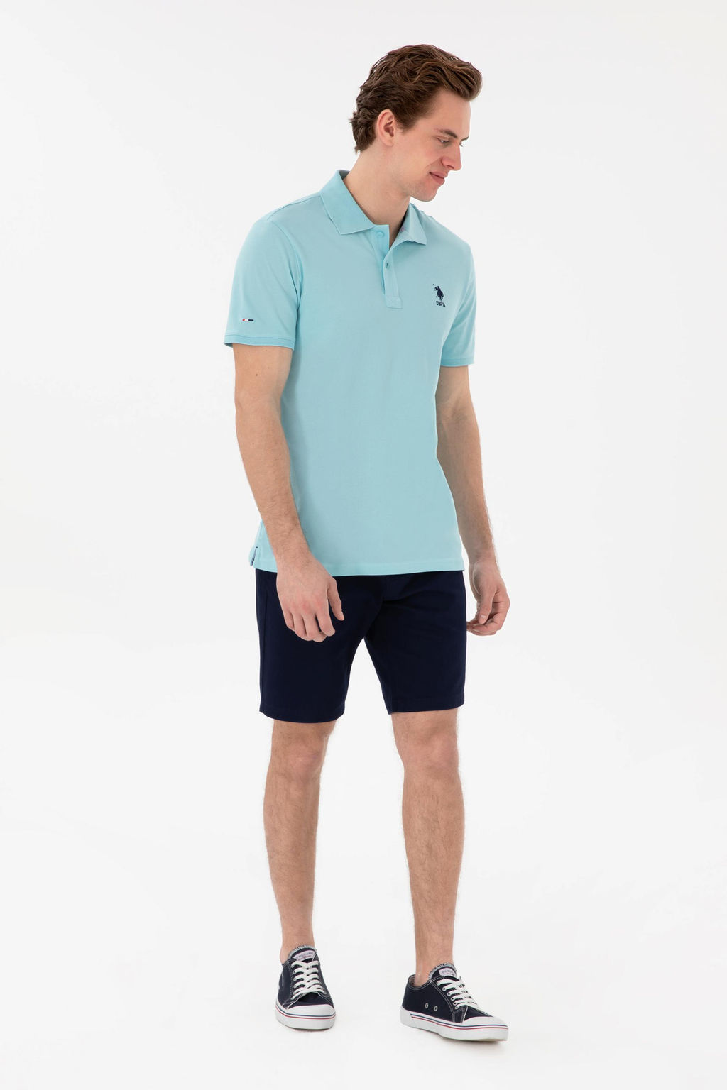 Erkek Aqua Basic Ti__rt Sepette S_rpriz _ndirim - U.s. polo assn фото 4
