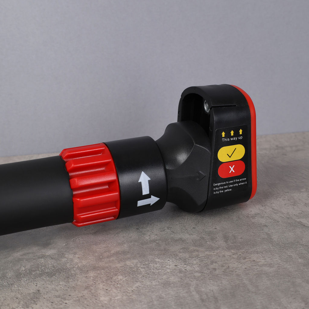 Турник распорный Woohooo Hyper / TX-8032II / 30х1.5 мм / 92-130см / 300кг / черный / уп 10/ - Галеонтрейд фото 3