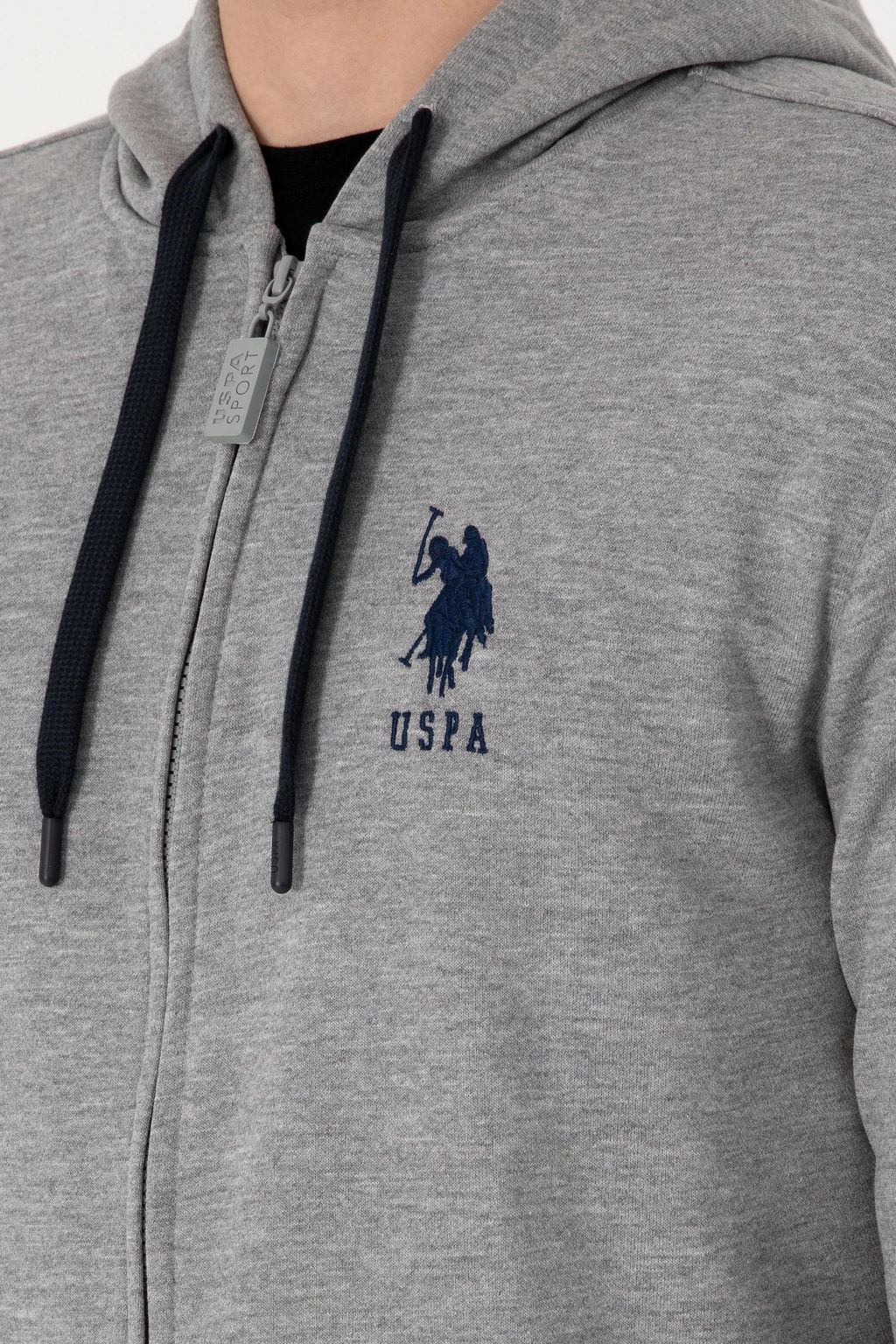 Erkek Gri Melanj _rme H_rka Sepette S_rpriz _ndirim - U.s. polo assn фото 7