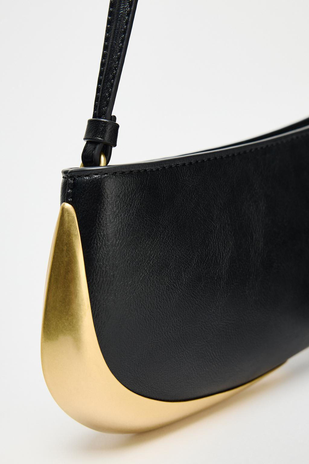 SHOULDER BAG WITH METAL DETAIL - Zara фото 3