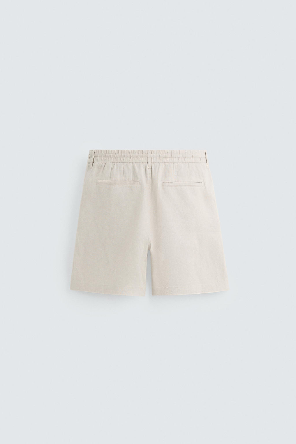 100% LINEN BERMUDA SHORTS - Zara фото 7