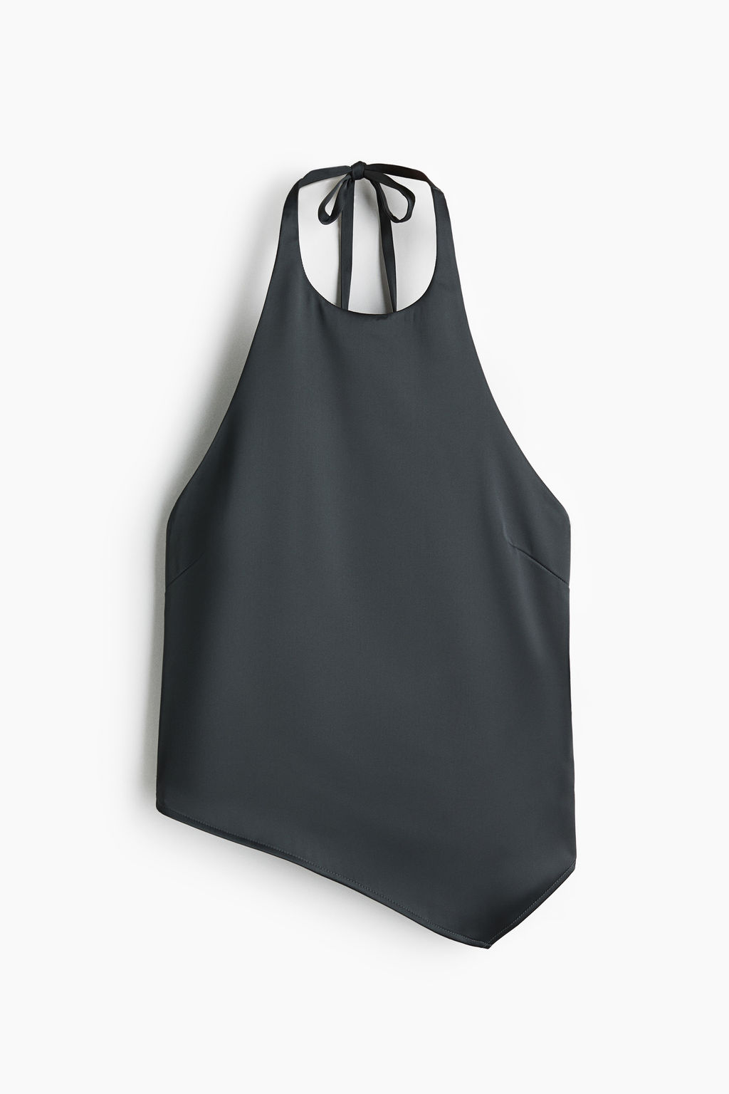 Top asim?trico con escote halter - H&m фото 2