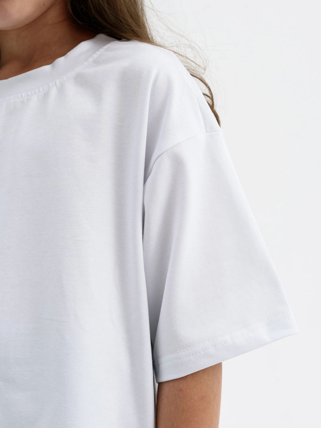 Футболка для девочки Оверсайз - Оптима фото 4