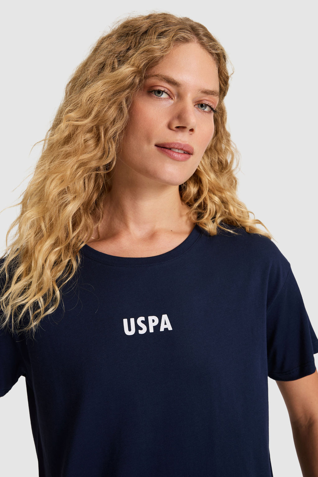 KadДn Lacivert Bisiklet Yaka TiЕГrt - U.s. polo assn фото 2