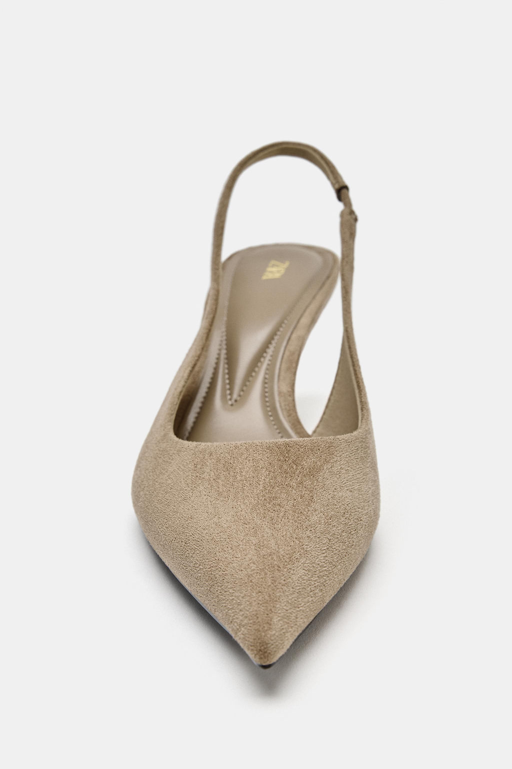 ZAPATO DESTALONADO TAC?N / Gris Topo - Zara фото 4