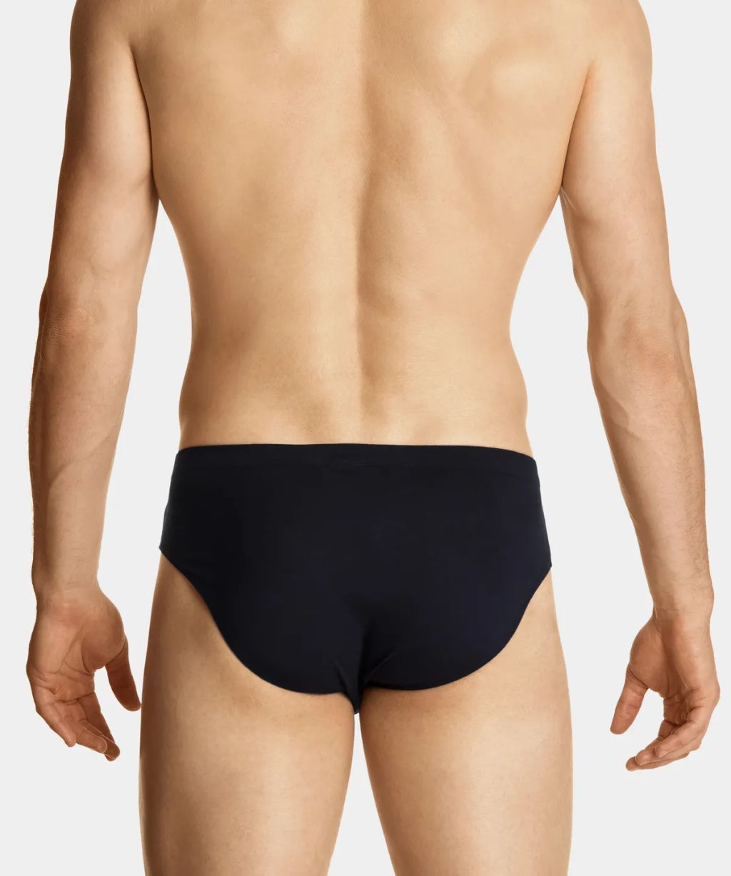 3MP-100 Трусы классика Small moons - набор 3 шт. темно-синий + красный + темно-голубой - Atlantic фото 3