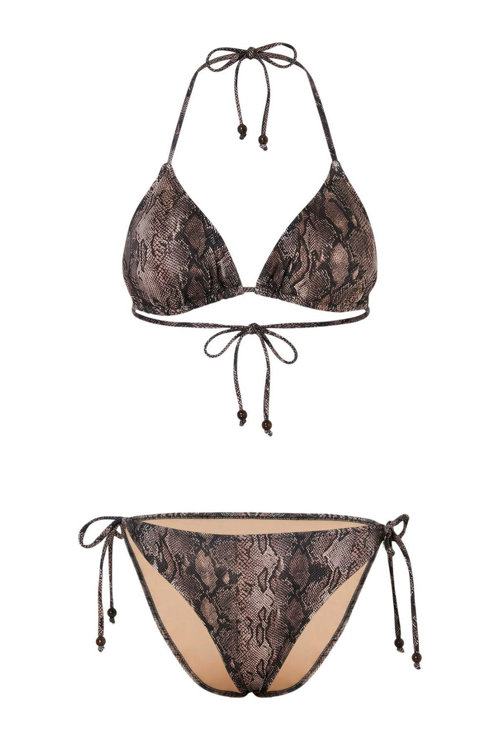 Soyut Desenli Ucgen Kapl? Normal Bel Regular Bikini Tak?m? TBESS26BT00049 - Trendyolmilla фото 10