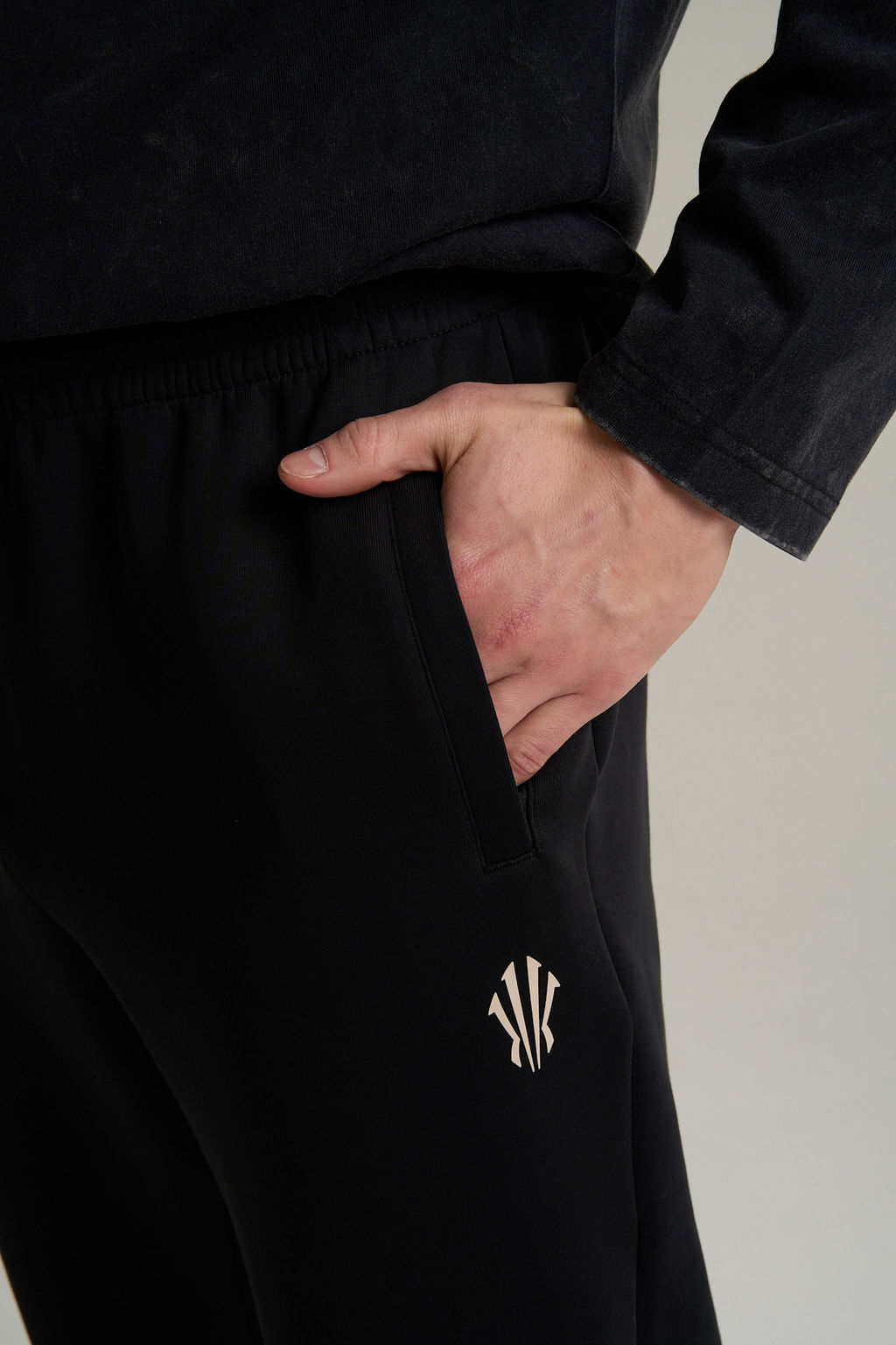 Брюки трикотажные Черный