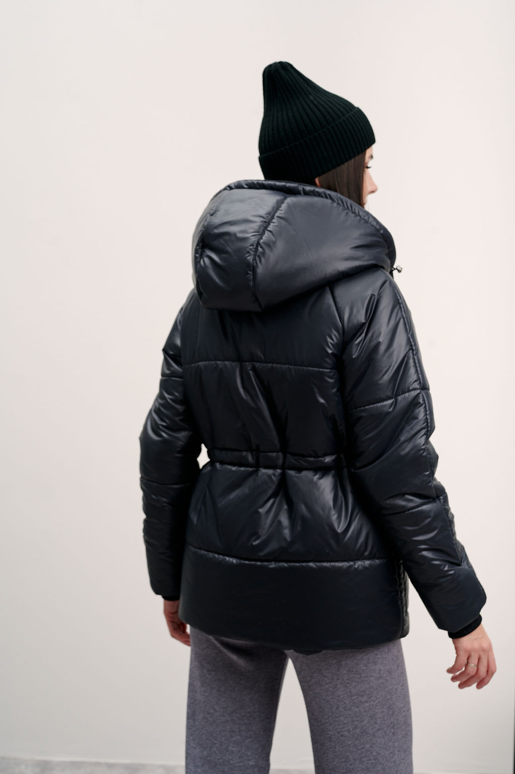 Куртка женская зимняя "Лео" черный