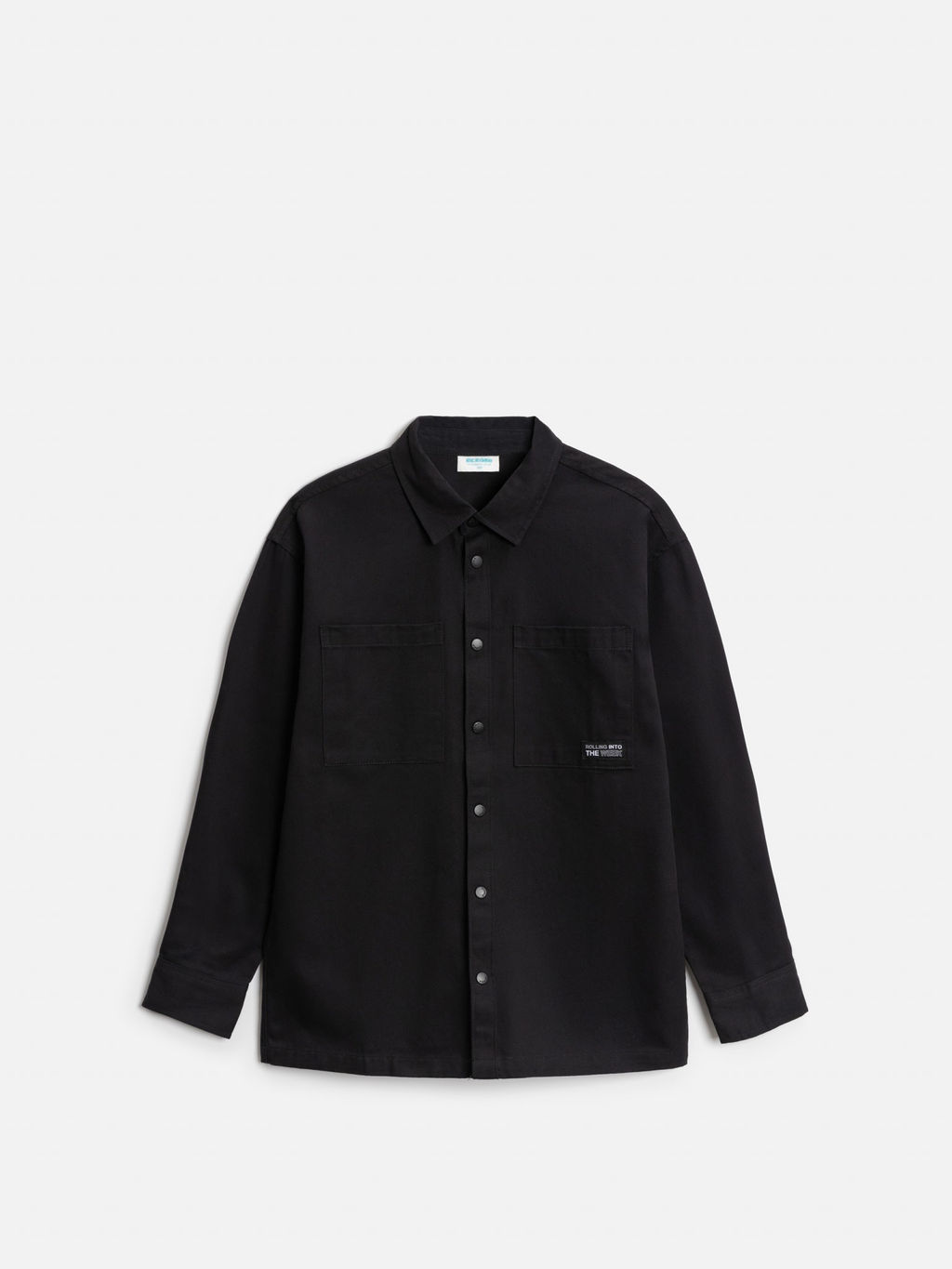 ACOOLA / Сорочка верхняя детская для мальчиков Ovidiy черный фото 3