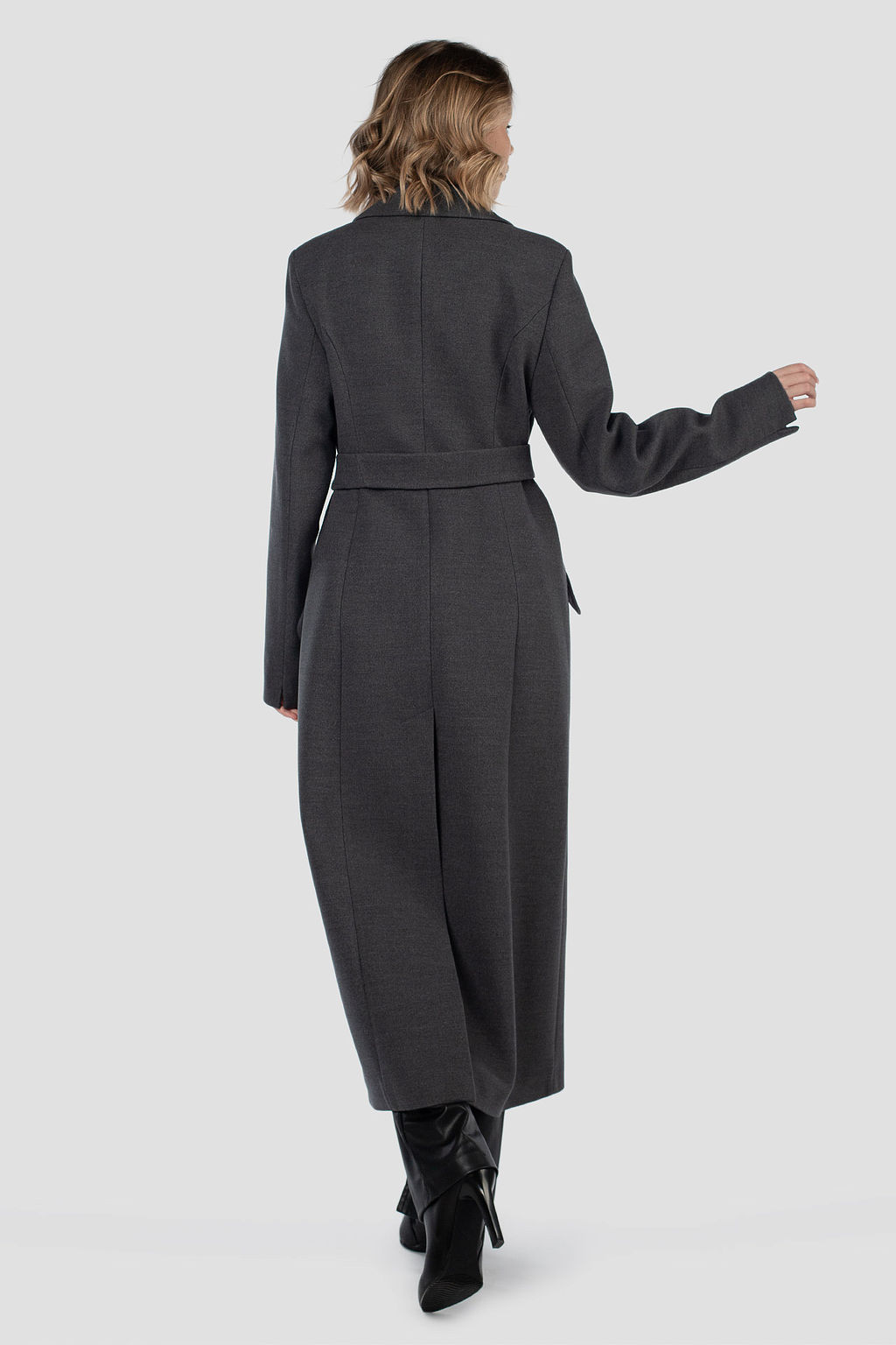 Пальто демисезонное (пояс) - El podio фото 5