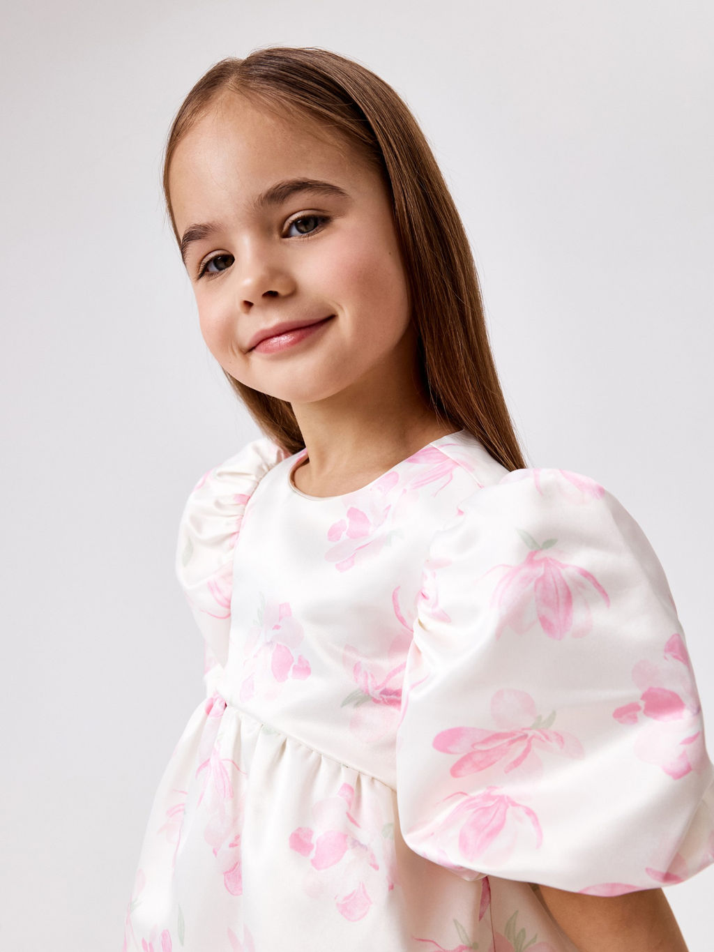 ACOOLA / Платье детское для девочек Donna розовый принт  фото 3