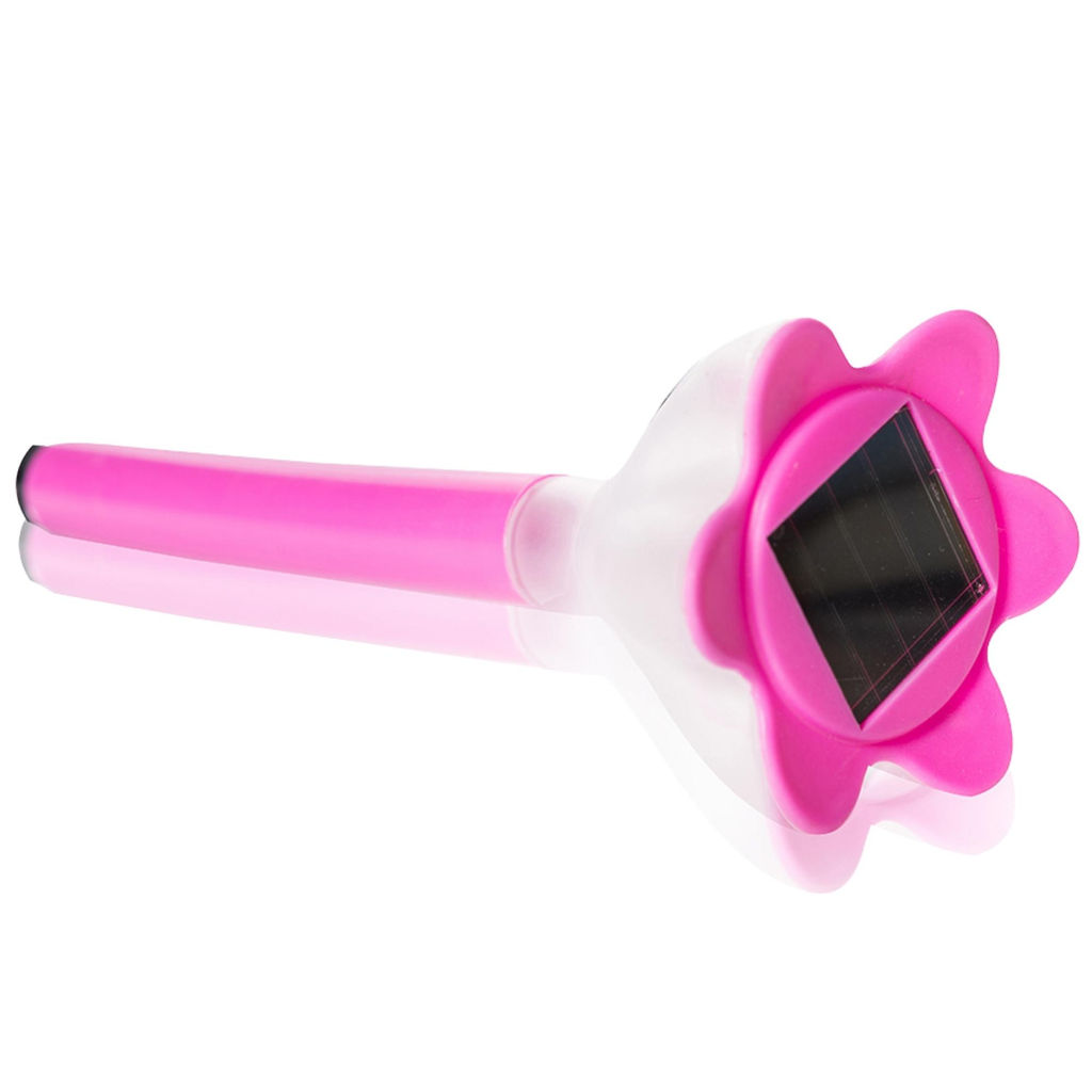 USL-C-420/PT305 PINK CROCUS Садовый светильник на солнечной батарее. Белый свет. 1*LR Ni-Mh аккумулятор в/к. IP44. TM Uniel. - Volpe фото 2