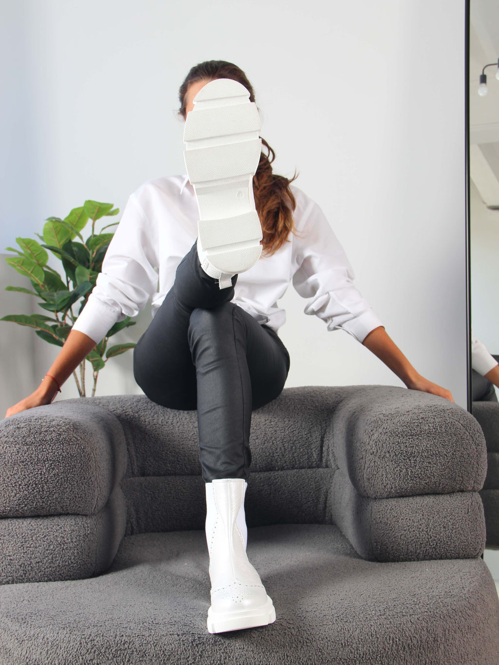 Челси 360.P.21074w. белый макс/Мех