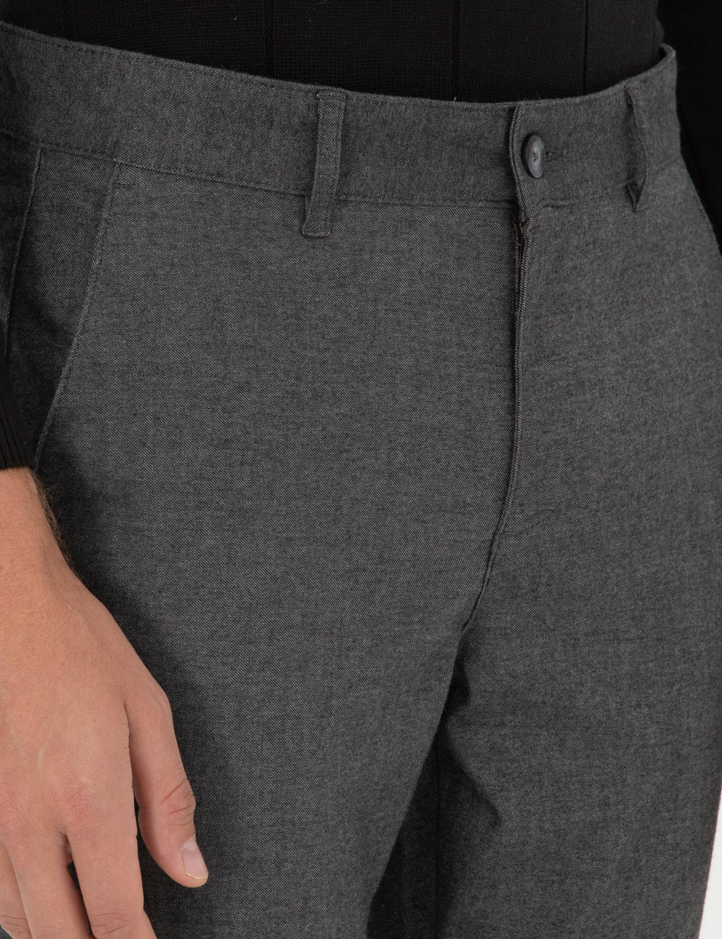 Gri Slim Fit Kanvas Pantolon - Pierre cardin фото 5