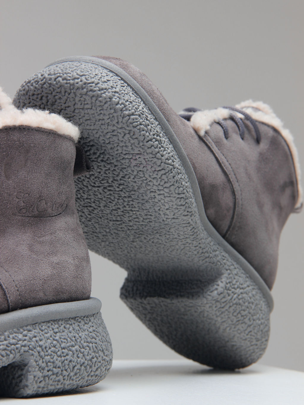 Ботинки EDART 308.агата gr. серый замок замша/шерсть - Ed'art фото 14