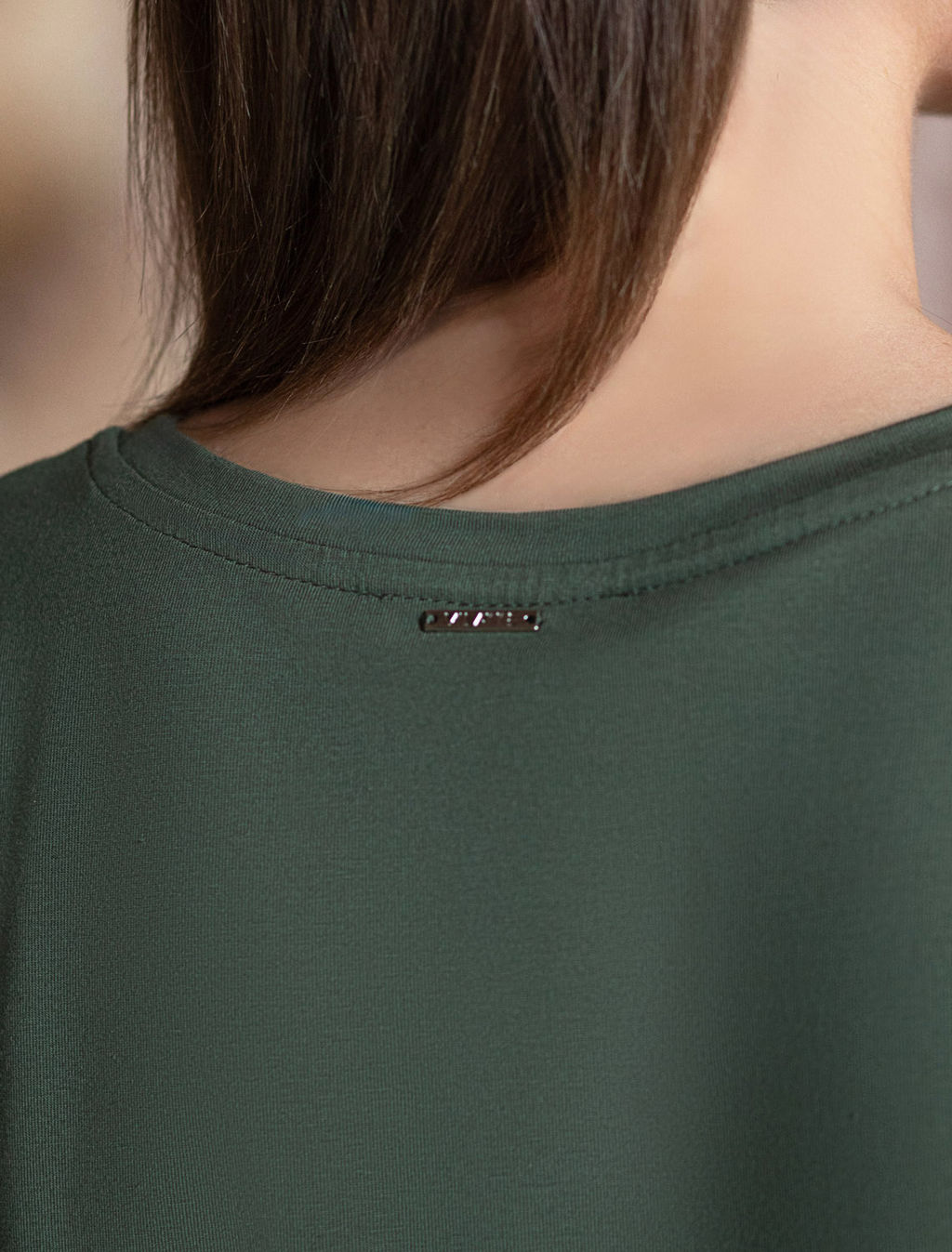 VILATTE / Футболка из премиального хлопка с авторским принтом  фото 7