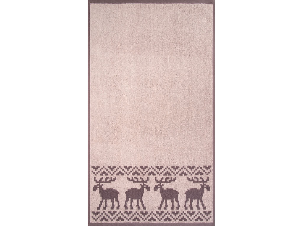 Полотенце махровое 6с103.412ж1 Оленики(т.с.мальв1) 50х90см