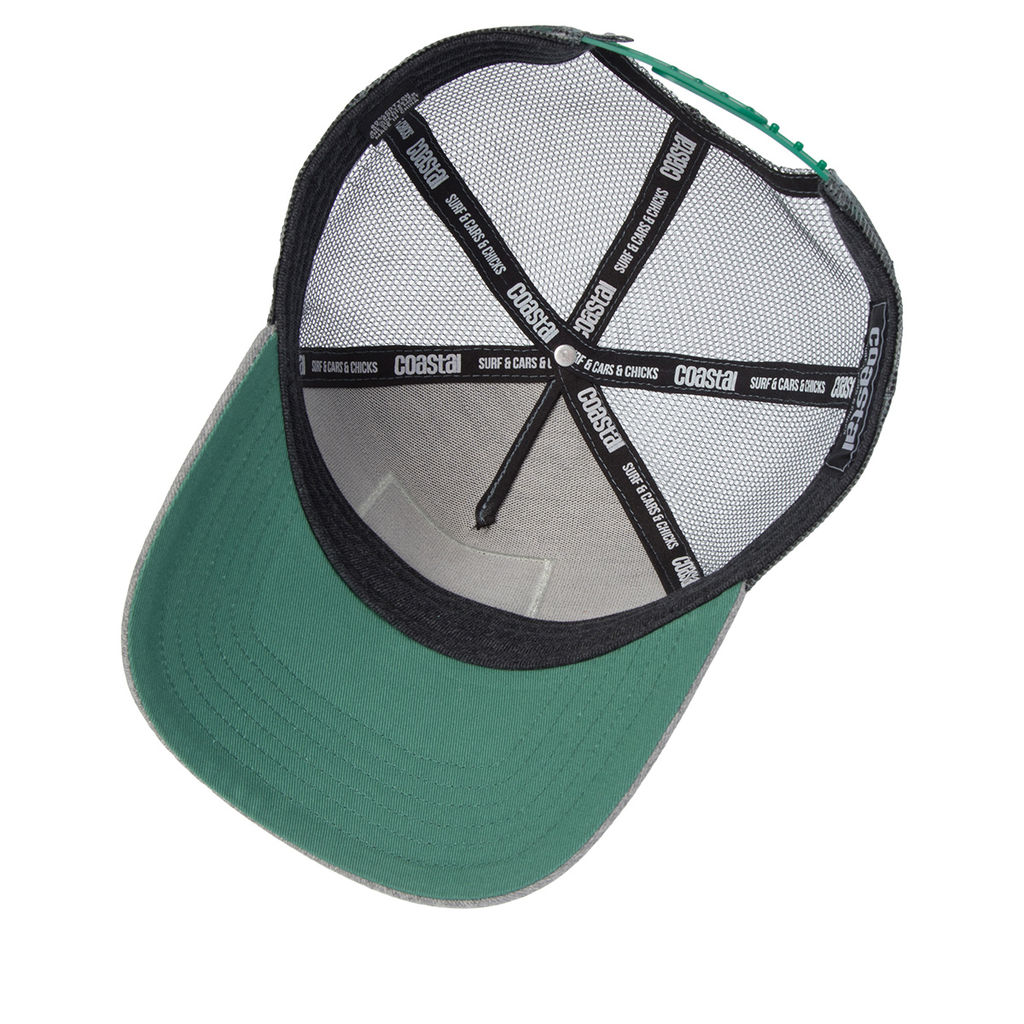 Бейсболка COASTAL арт. HFT No Bad Days (черный / светло-серый) фото 4