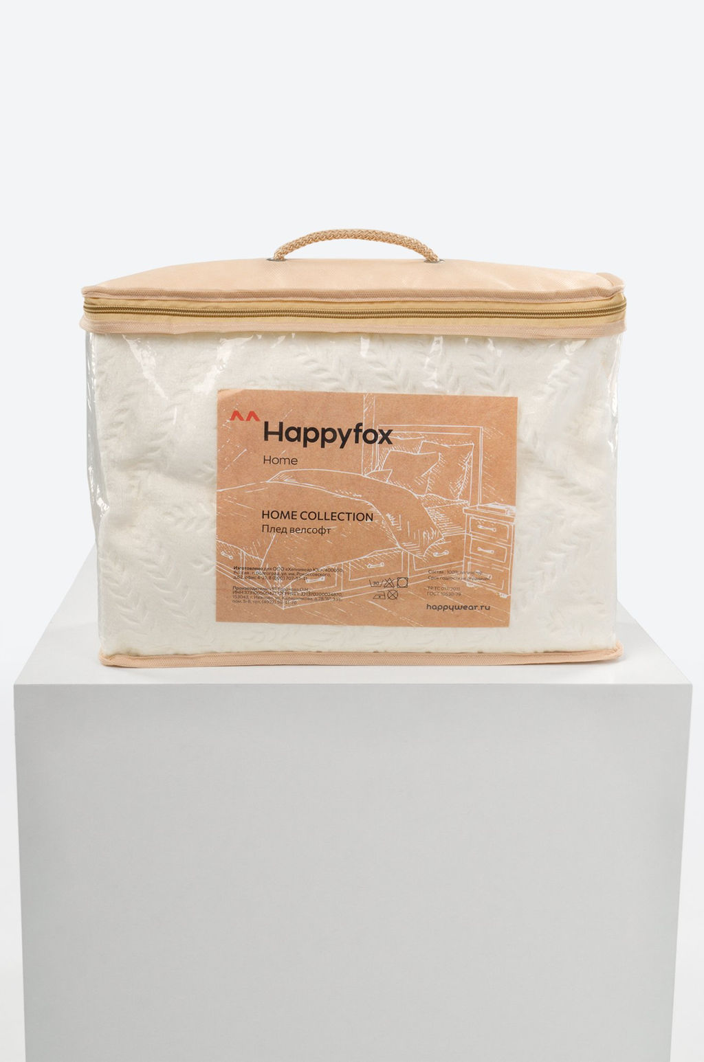 Плед из велсофта Happy Fox Home  фото 19