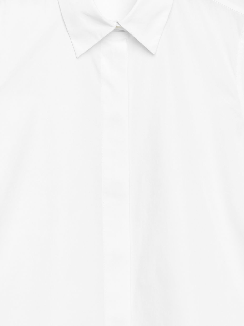 Camisa de popelina de corte regular fit - H&m фото 4