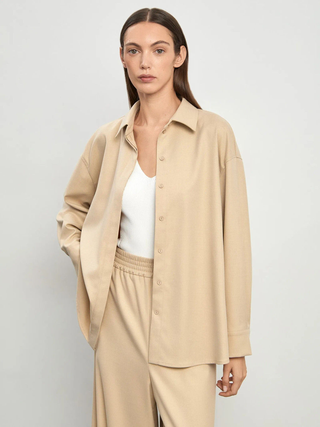 ЕМКА / Рубашка с высоким содержанием вискозы. - Emka фото 2