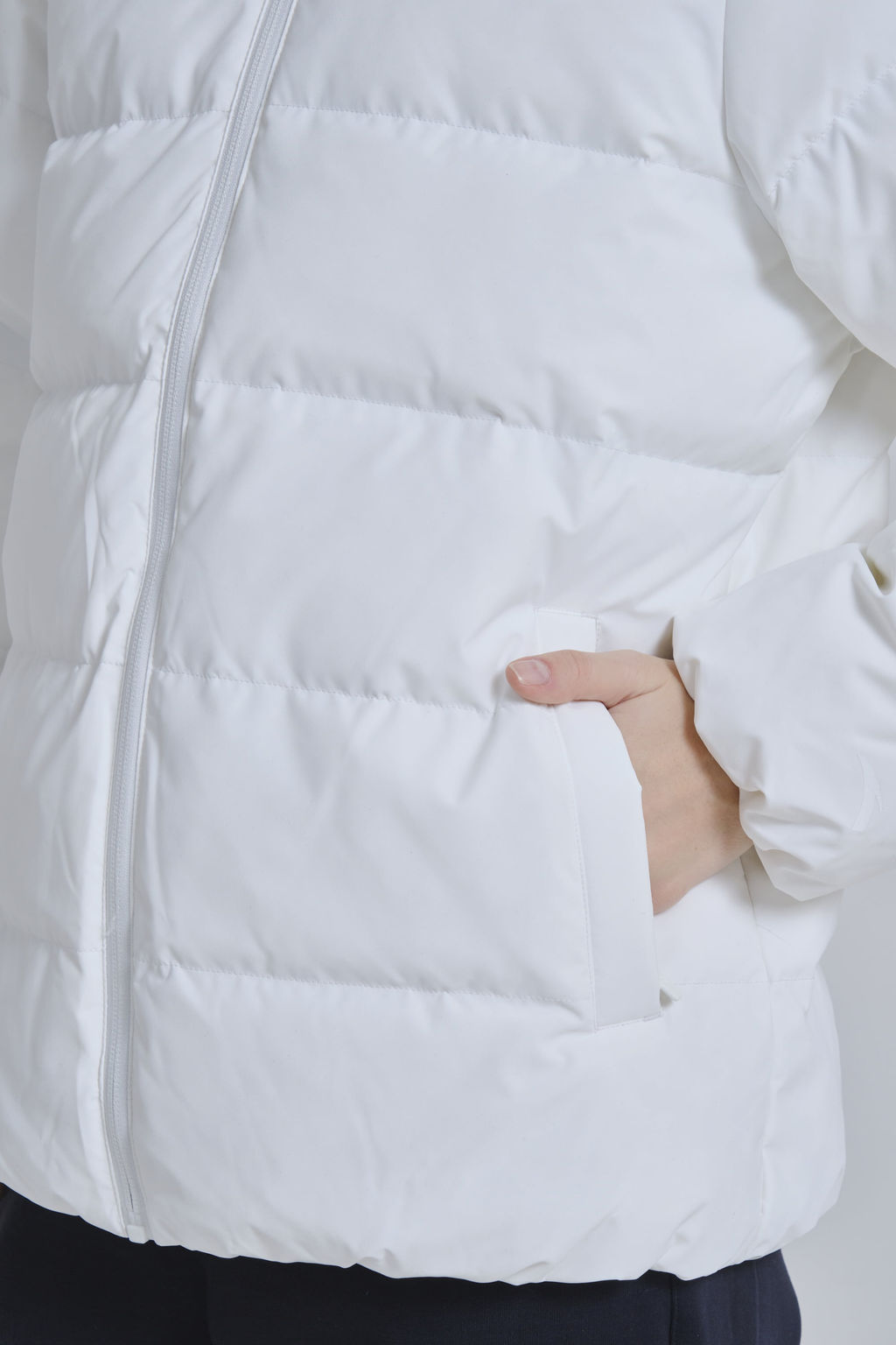 Пуховик короткий Белый - Anta фото 3