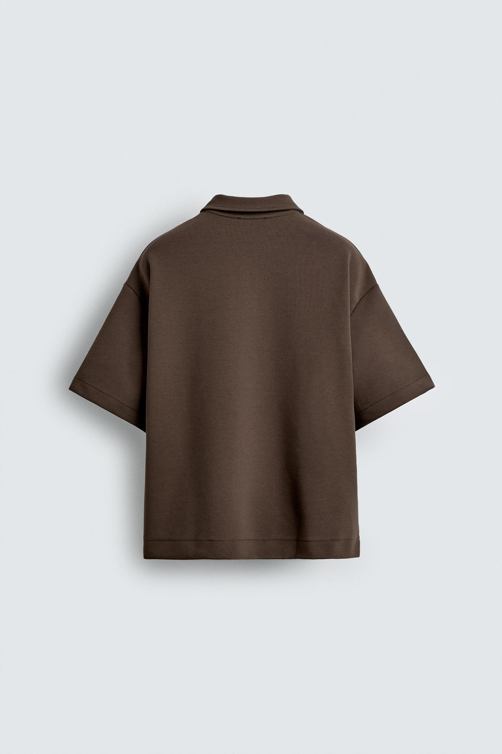 QUARTER ZIP POLO SHIRT - Zara фото 8