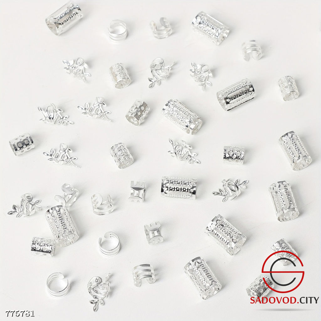 Колечки на волосы, 40 штук - Bruno фото 6