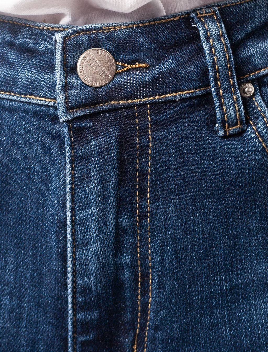 VILATTE / Джинсы трубы с высокой посадкой  фото 3