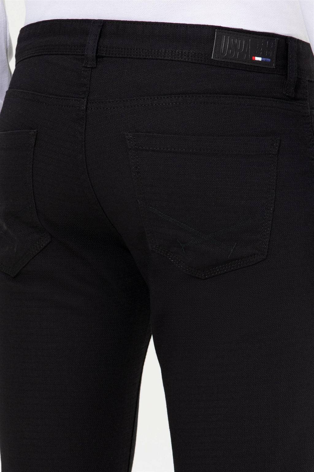 U. S. Polo Assn / Мужские черные брюки из плотной ткани - U.s. polo assn фото 14