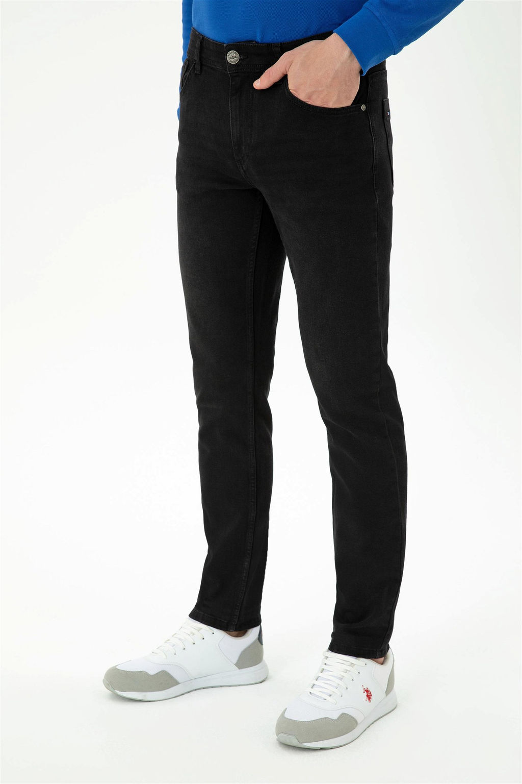 U. S. Polo Assn / Мужские черные джинсовые брюки - U.s. polo assn фото 9
