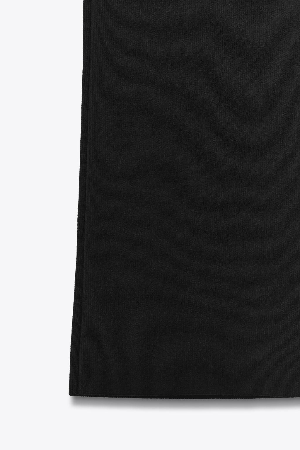 FLARED KNIT TROUSERS - Zara фото 7