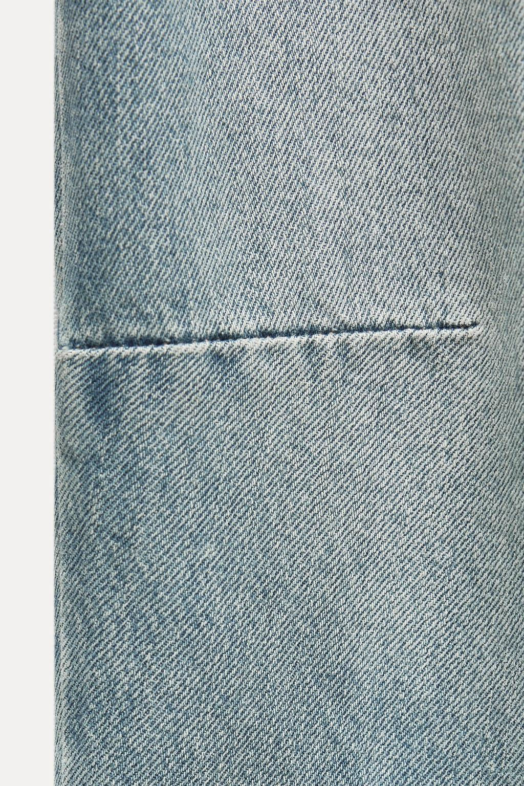 TRF BAGGY BALLOON MID-RISE JEANS - Zara фото 6