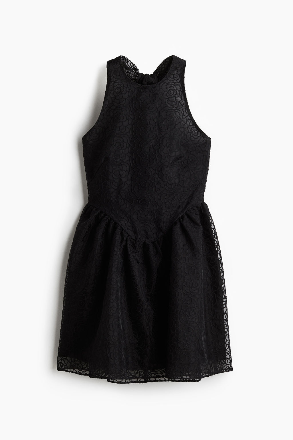 Vestido halter bordado - H&m фото 2