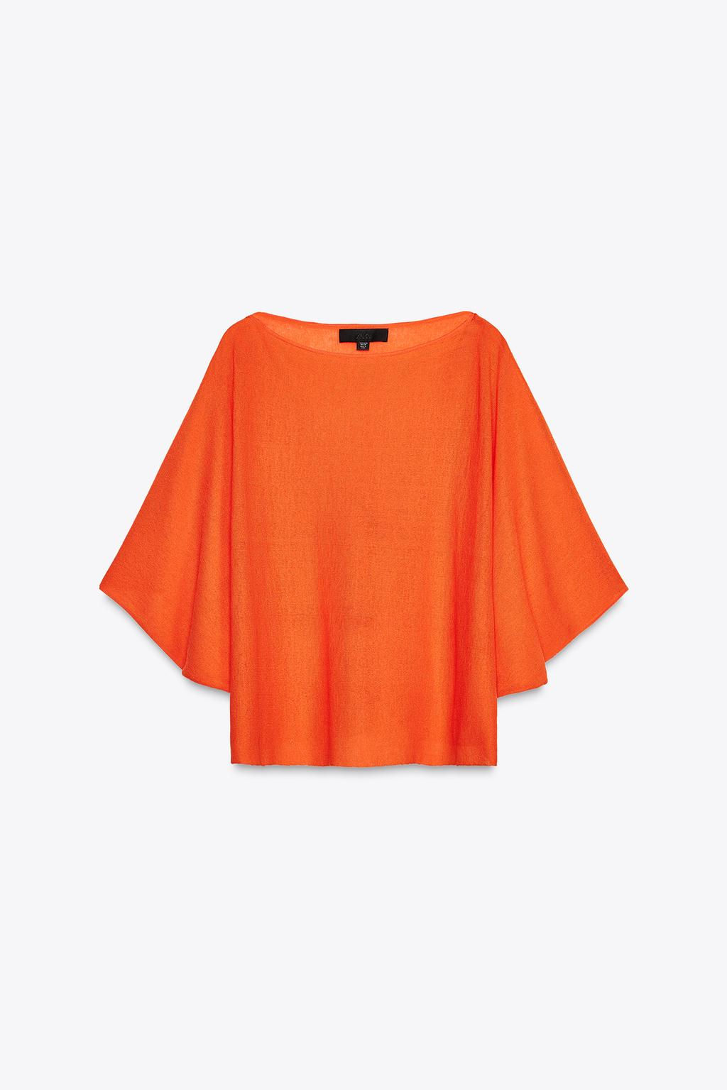 PLAIN KNIT LAYER TOP - Zara фото 13