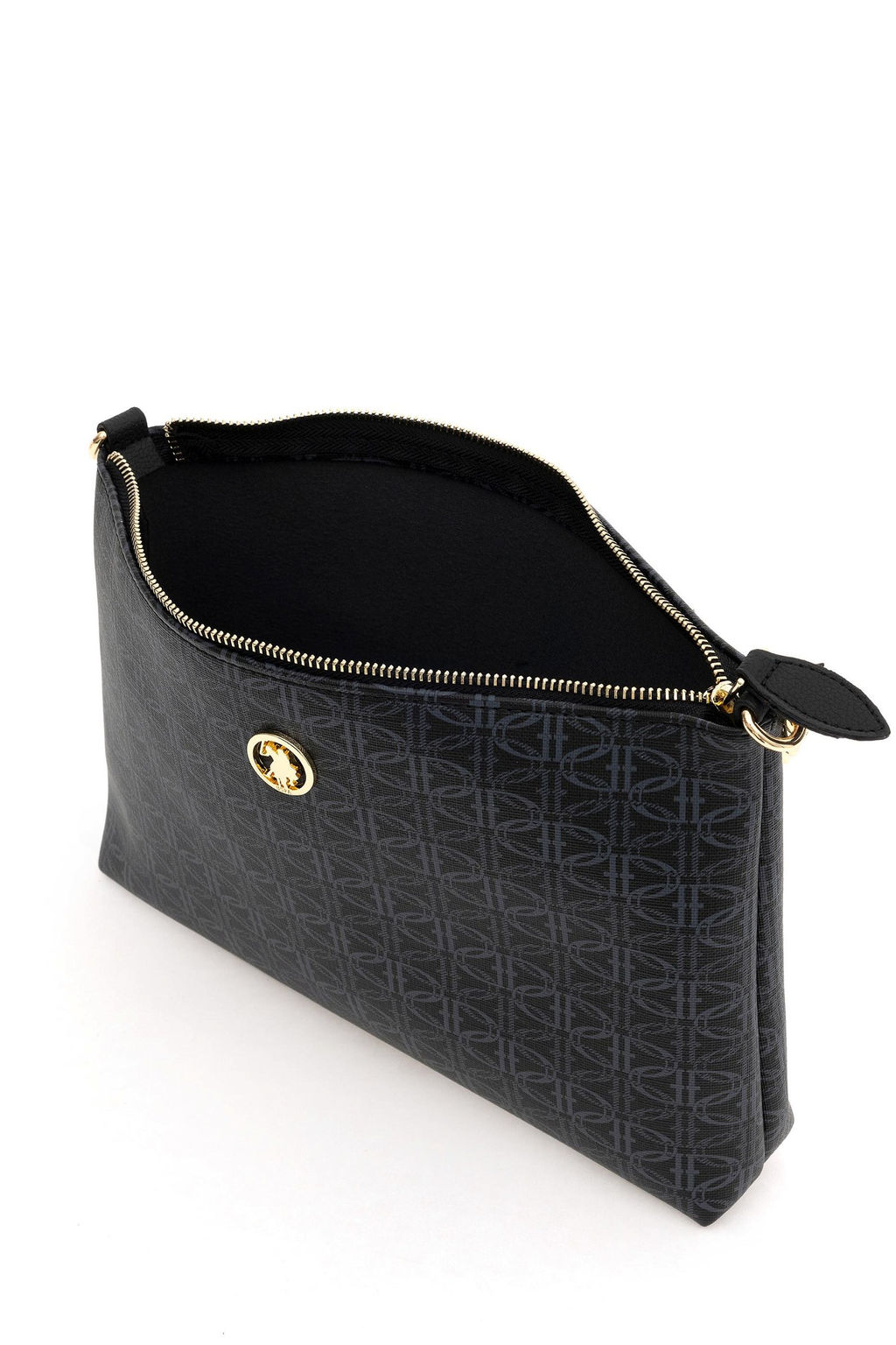 Женская черная сумка через плечо - U.s. polo assn фото 7