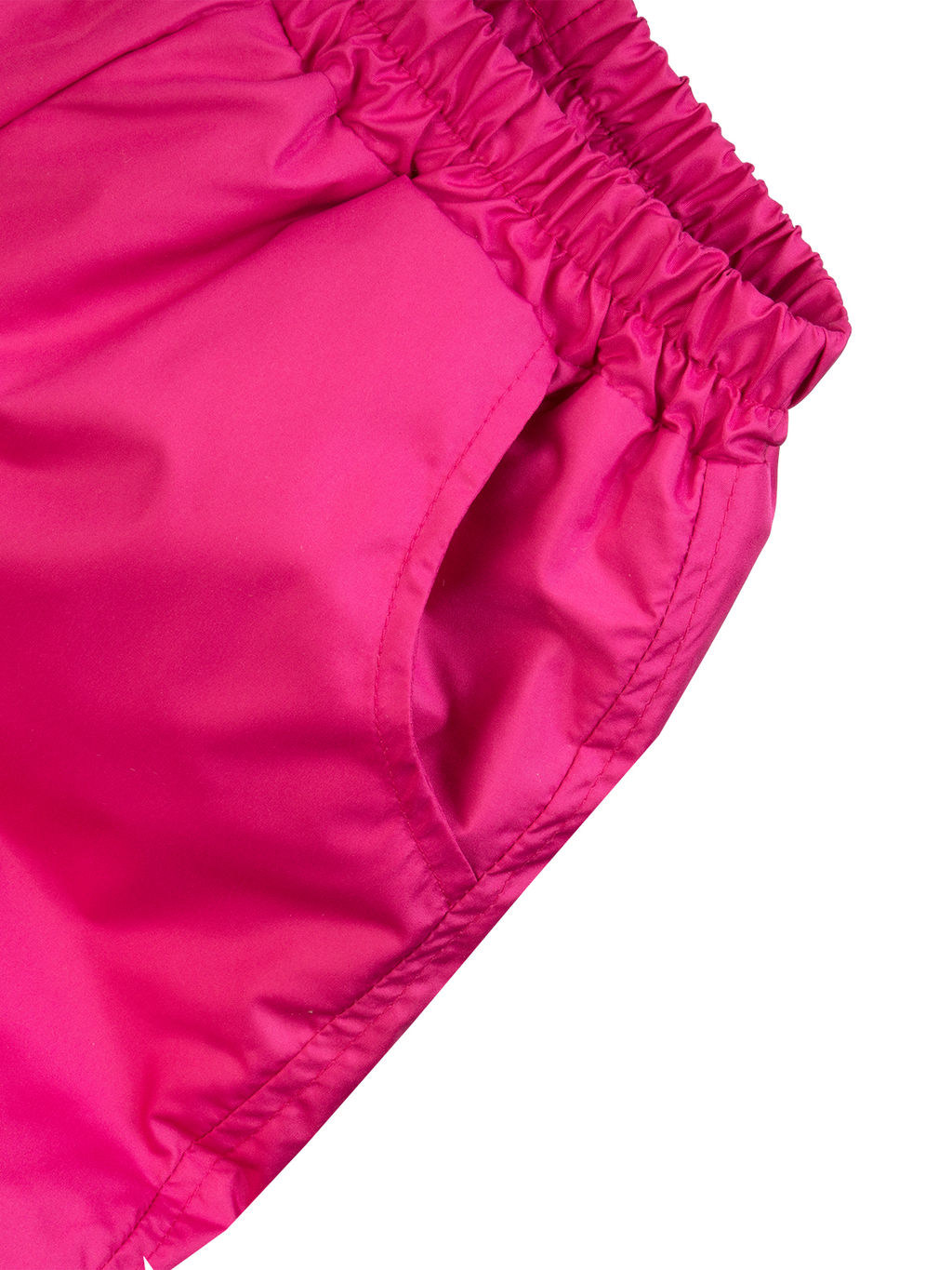 Брюки на поясе утепленные малиновые