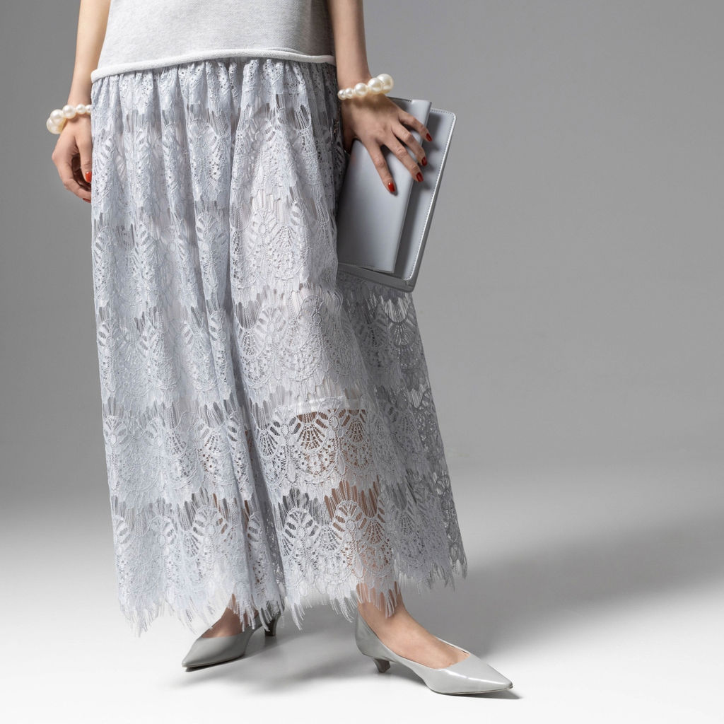 Платье комбинированное с кружевом, Откровенный шик - Charutti фото 9