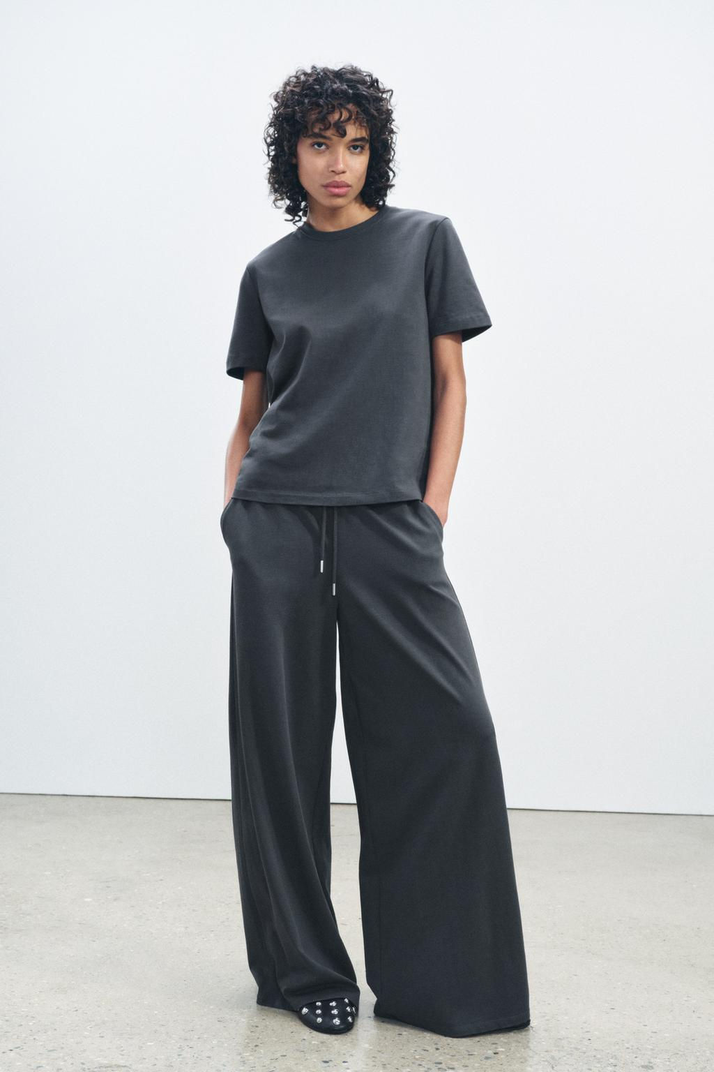 HEAVY COTTON T-SHIRT - Zara фото 48