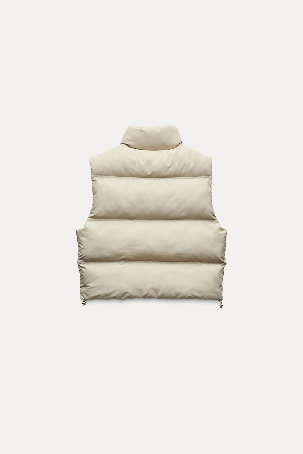 WATER-REPELLENT WINDPROOF PUFFER GILET - Zara фото 14