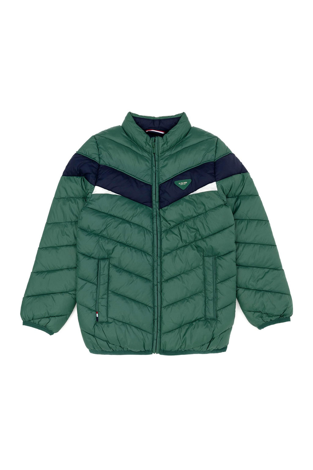 U. S. Polo Assn Зеленое пальто для мальчика - U.s. polo assn фото 4