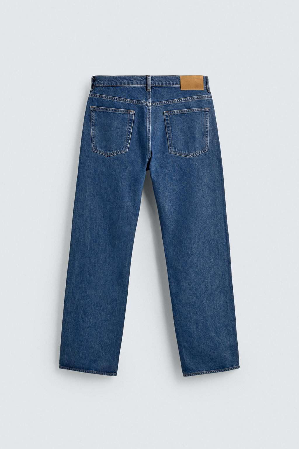 JEANS STRAIGHT ANKLE FIT / Azul - Zara фото 9