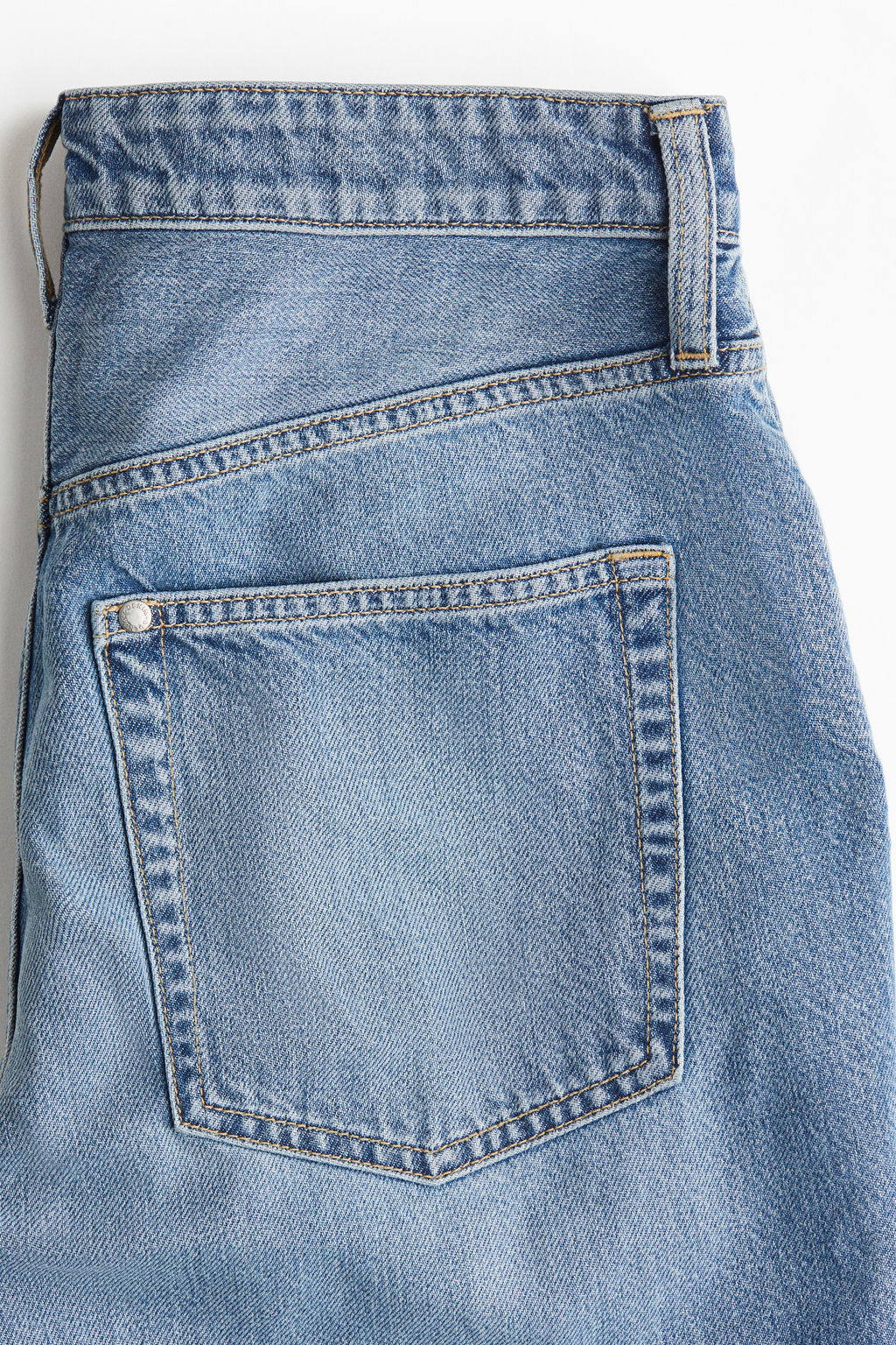 Petite Length Feather Soft Wide Ultra High Jeans - H&m фото 4